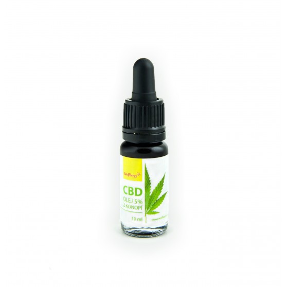 CBD Konopný olej 10 ml Wolfberry