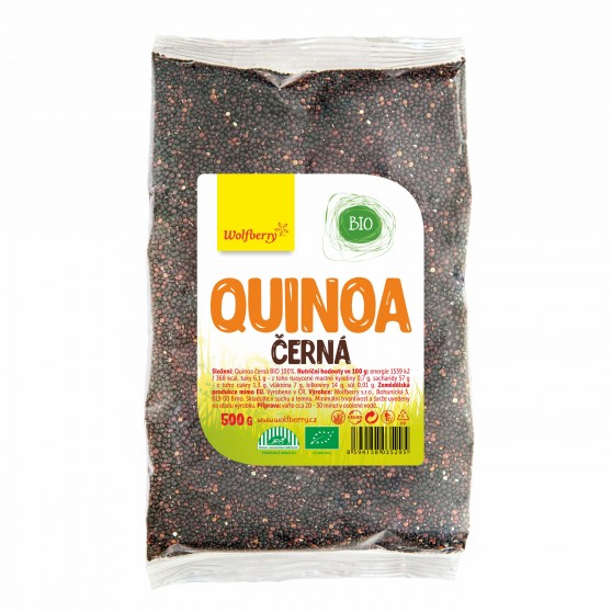 Quinoa černá BIO 500g Wolfberry
