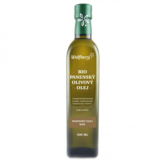 Olivový olej panenský BIO 500ml Wolfberry