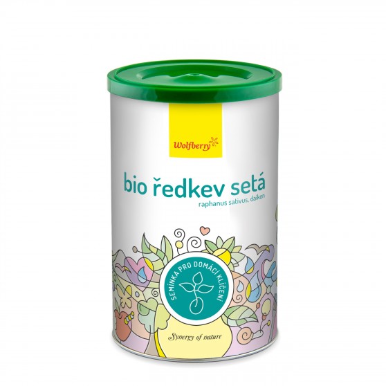 Ředkev BIO semínka na klíčení 200g Wolfberry