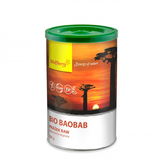Baobab prášek BIO 150g Wolfberry
