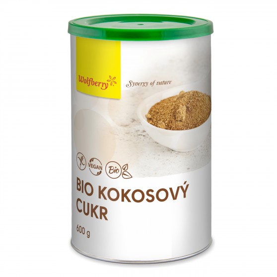 Kokosový cukr BIO 600g Wolfberry