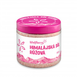 Himalájská sůl růžová 700g Wolfberry
