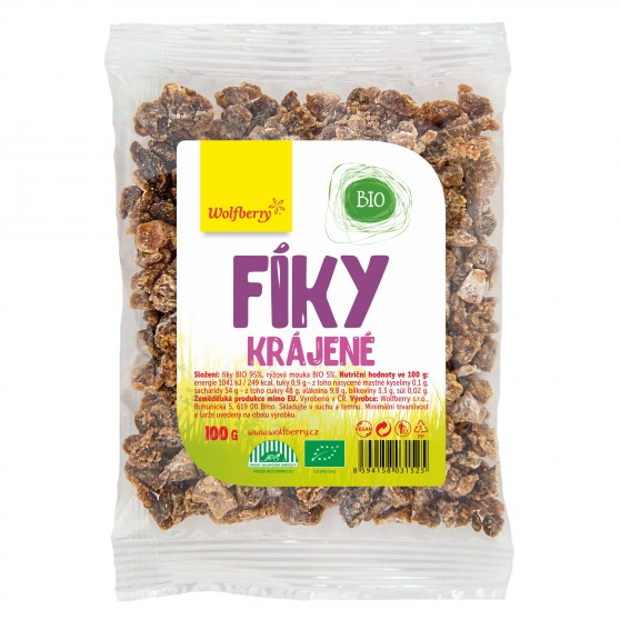 Fíky krájené BIO 100g Wolfberry