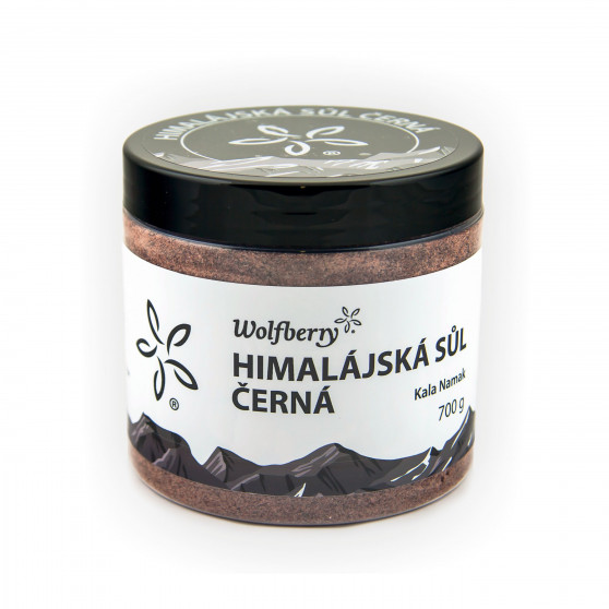 Himalájská sůl černá Kala Namak 700g Wolfberry