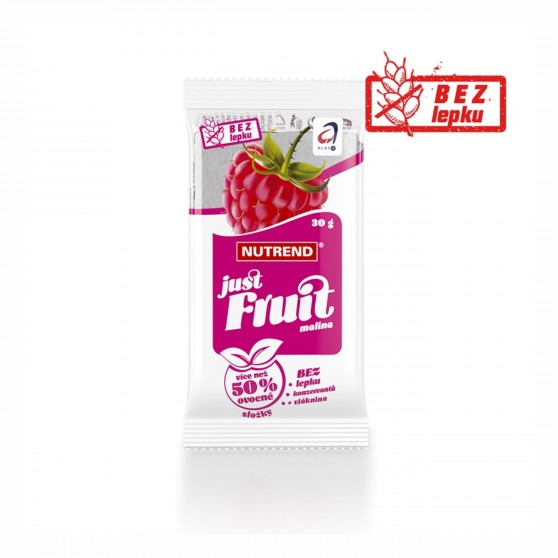 Tyčinka JUST FRUIT malina 30g Nutrend