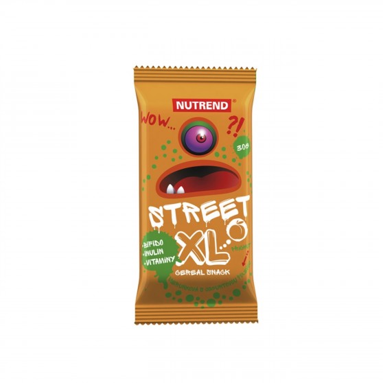 Tyčinka STREET XL meruňková s jogurtovou polevou 30g Nutrend