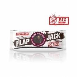 Tyčinka FLAPJACK GLUTEN FREE čokoláda a višeň s hořkou čokoládou 100g Nutrend