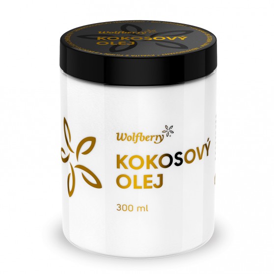 Kokosový olej panenský BIO 300ml Wolfberry