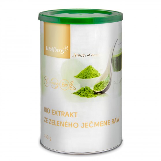 Mladý ječmen šťáva BIO 350g Wolfberry