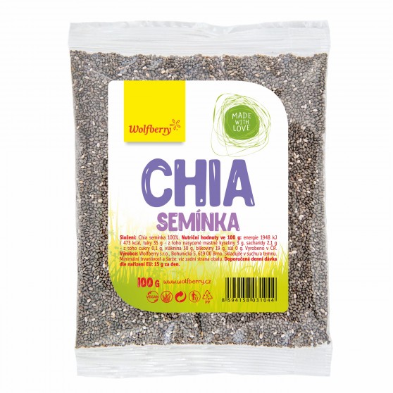 Chia semínka 100g Wolfberry