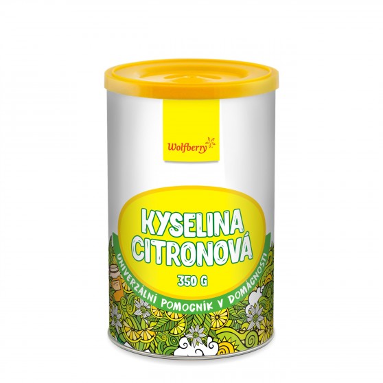 Kyselina citronová 350g Wolfberry