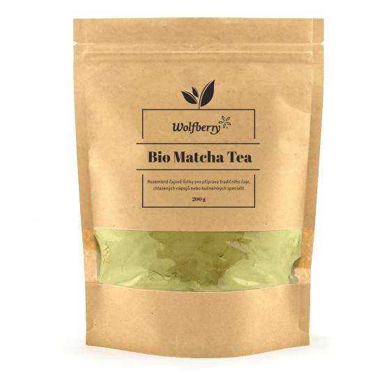 Matcha čaj BIO 200g Wolfberry