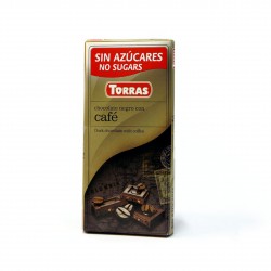 Hořká čokoláda s kávou 75g Torras