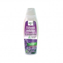 Tělové mléko Levandule 500ml Bione Cosmetics