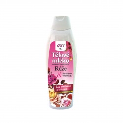 Tělové mléko Růže 500ml Bione Cosmetics