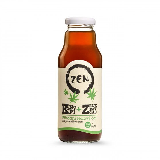 ZEN konopí a zelený čaj BIO 300ml Koldokol
