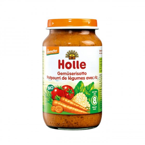 Dětská výživa Zeleninové rizoto BIO 220 g Holle