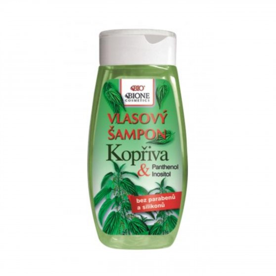 Vlasový šampon Kopřiva 250 ml Bione Cosmetics