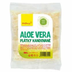 Aloe vera kandované plátky 100g Wolfberry