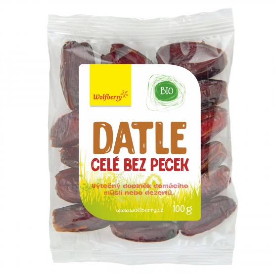 Datle bez pecek BIO 100g Wolfberry