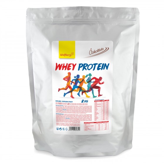 Whey protein čokoláda 2 kg Wolfberry