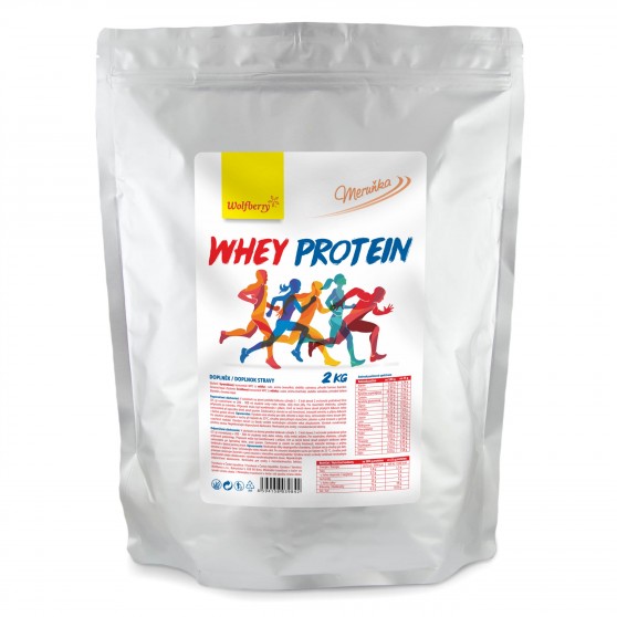 Whey protein meruňka 2 kg Wolfberry