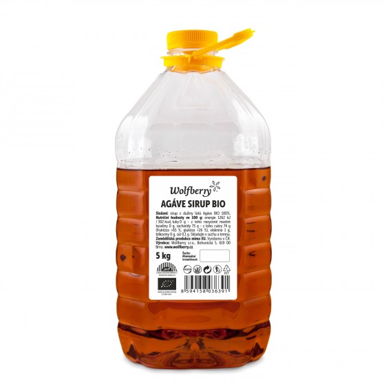 Agáve sirup BIO 5 kg Wolfberry