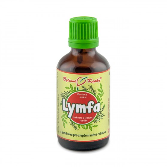 Lymfa tinktura 50 ml Bylinné kapky