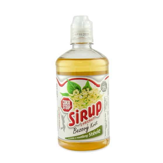 Sirup Bezový květ 650 g Zlaté slazení