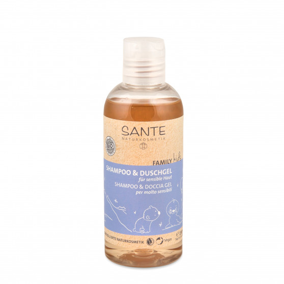 Šampon a sprchový gel pro děti s citlivou pokožkou BIO 200 ml Sante