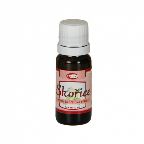 Skořice - 100% silice 10ml Topvet