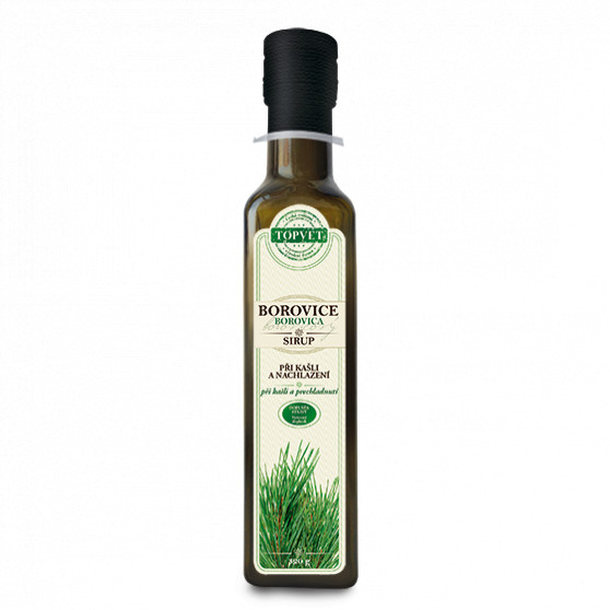 Borovicový sirup - farmářský 320g Topvet