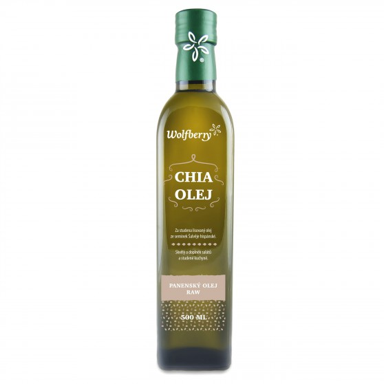 Chia olej 500ml Wolfberry