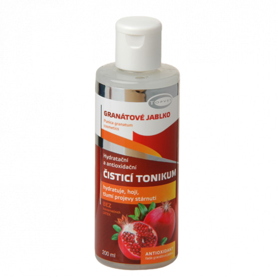 Antioxidační čistící tonikum 200ml Topvet