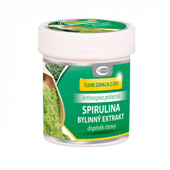 Spirulina bylinný extrakt Topvet