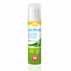 Aloe vera opalovací mléko SPF 50 200ml Topvet