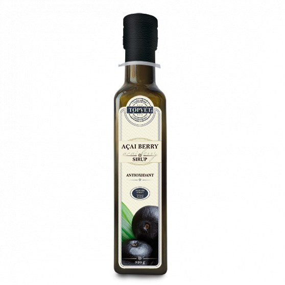 Acai berry sirup - farmářský 320g Topvet