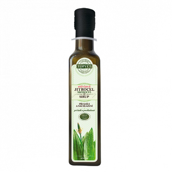 Jitrocelový stéviový sirup - farmářský 250ml Topvet