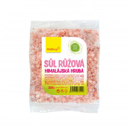 Himalájská sůl růžová hrubá 250g Wolfberry