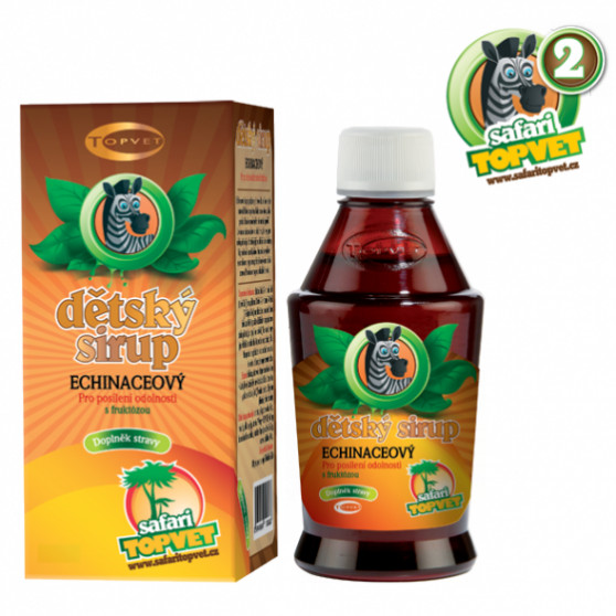 Echinacea dětský sirup s fruktozou 300g Topvet