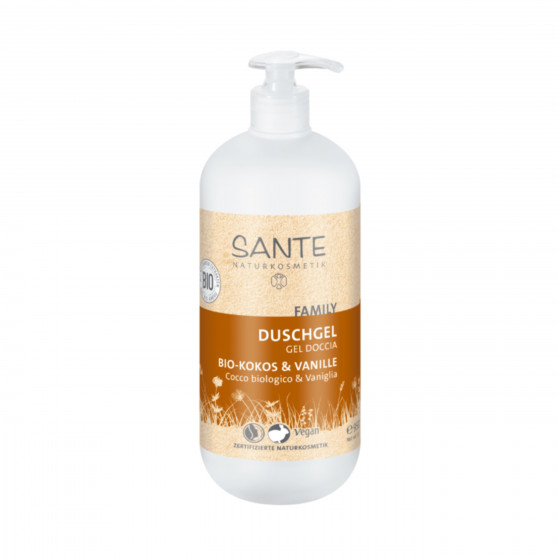 Sprchový gel Kokos - Vanilka 950 ml Sante