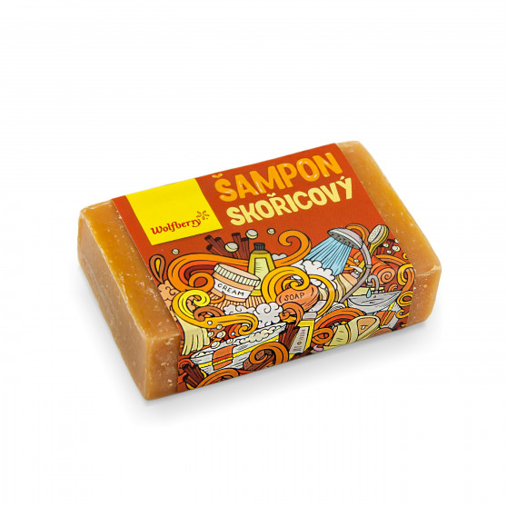 Šampon skořicový 90 g Wolfberry