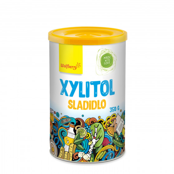 Xylitol sladidlo 350g Wolfberry