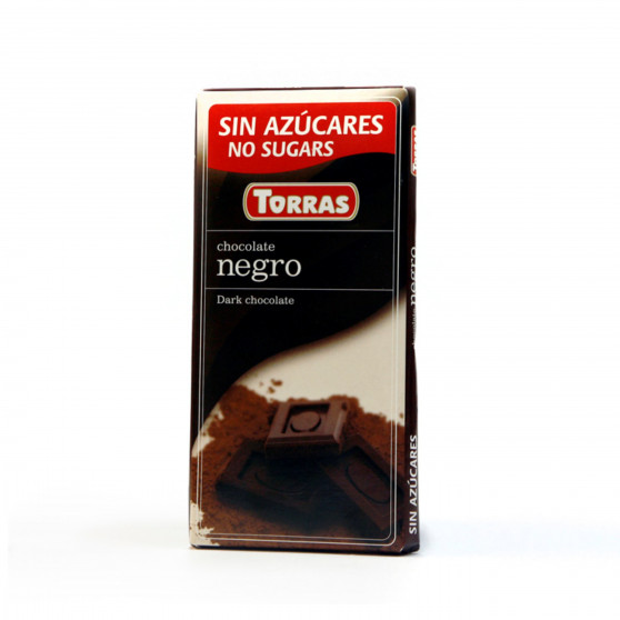 Hořká čokoláda 52% 75g Torras
