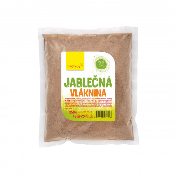 Jablečná vláknina 250g Wolfberry