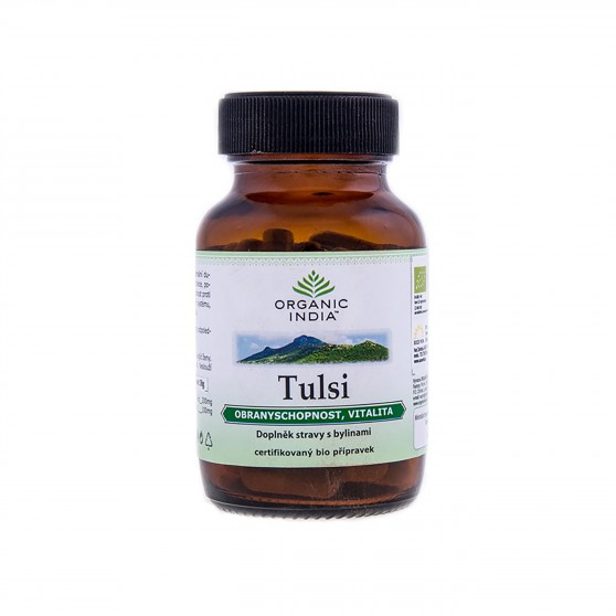 Tulsi BIO 60kapslí Organic India