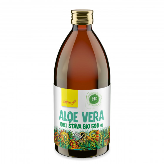 Aloe vera šťáva BIO 500ml Wolfberry