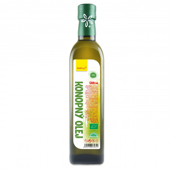 Konopný olej BIO 500ml Wolfberry