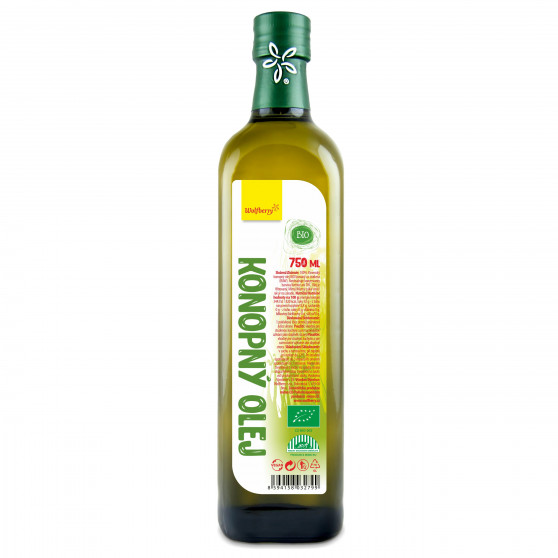 Konopný olej BIO 750ml Wolfberry